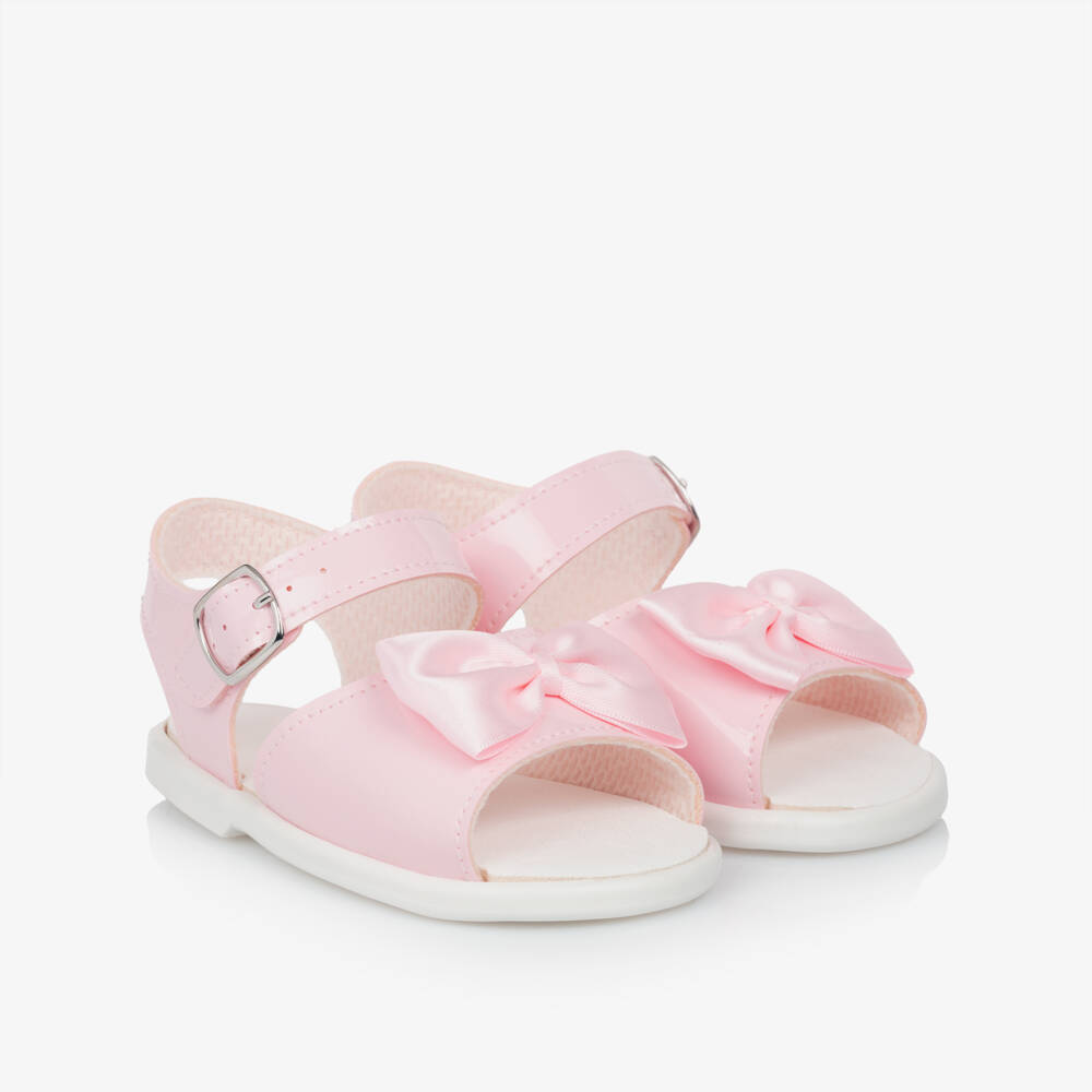 Early Days-Girls Pink First-Walker Sandals | Childrensalon Outlet