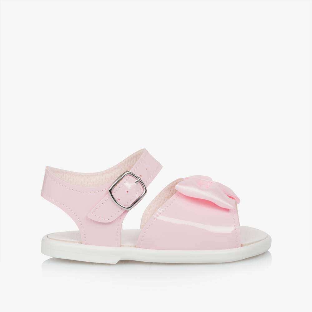 Early Days-Girls Pink First-Walker Sandals | Childrensalon Outlet