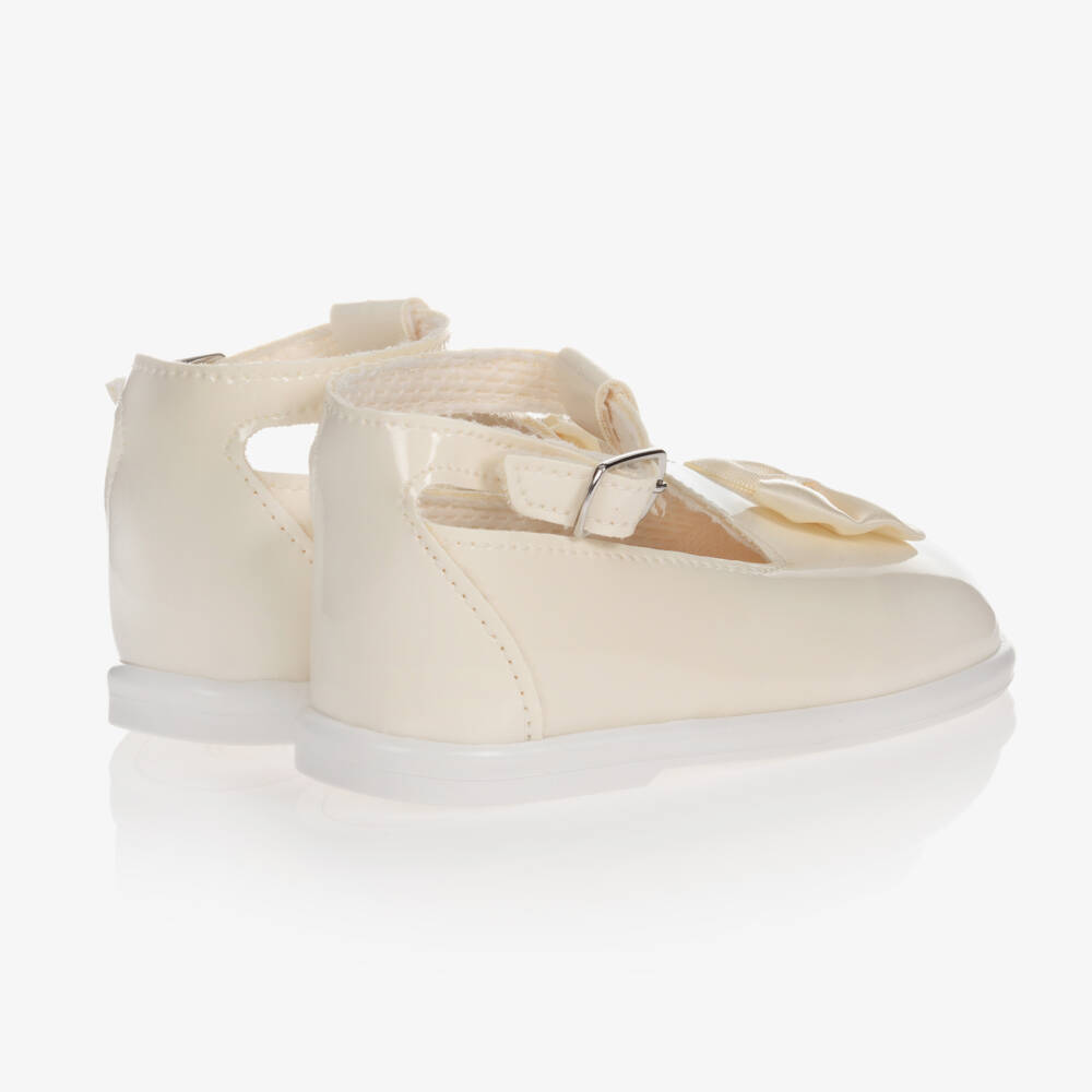 Early Days-Ivory First-Walker Shoes | Childrensalon Outlet