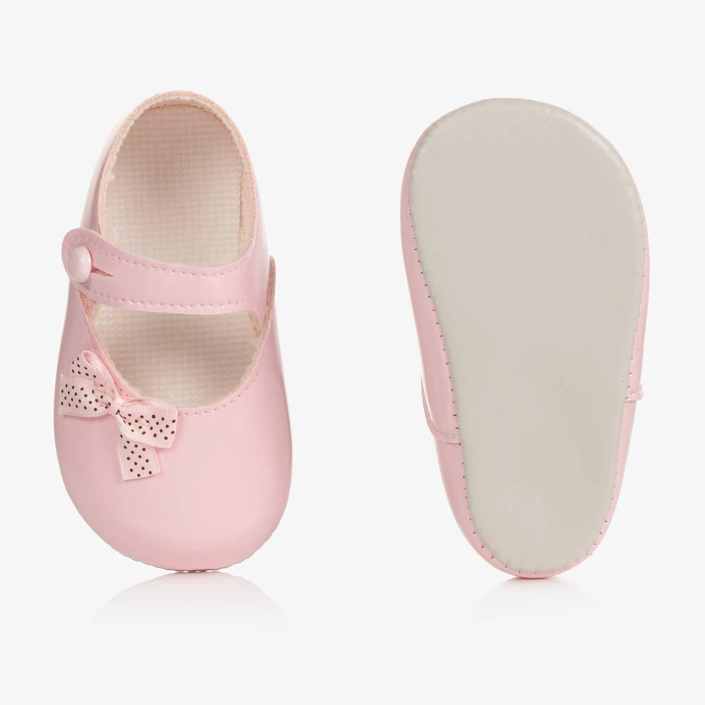 Early Days Pink Patent PreWalker Shoes Childrensalon Outlet