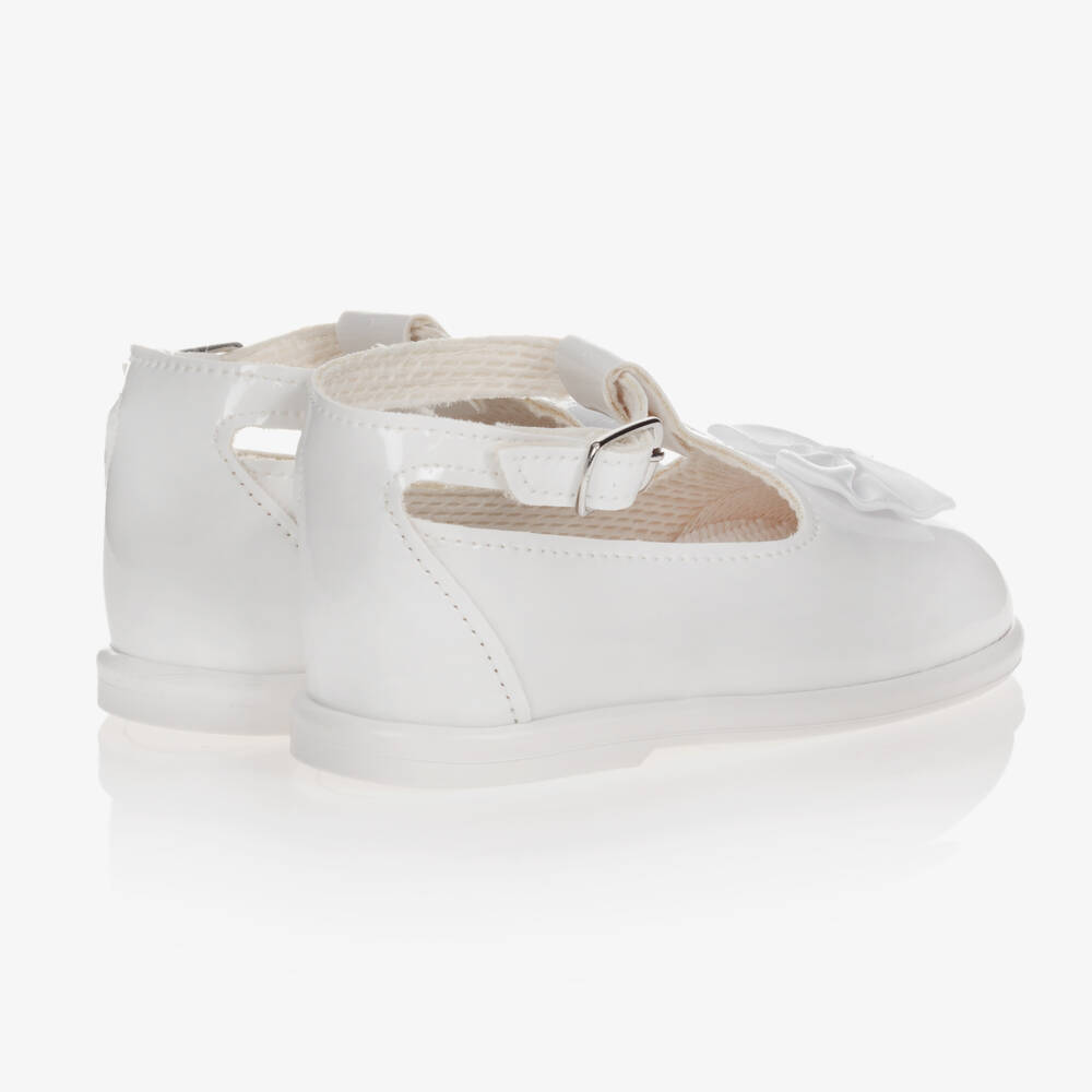 Early Days-White First-Walker Shoes | Childrensalon Outlet