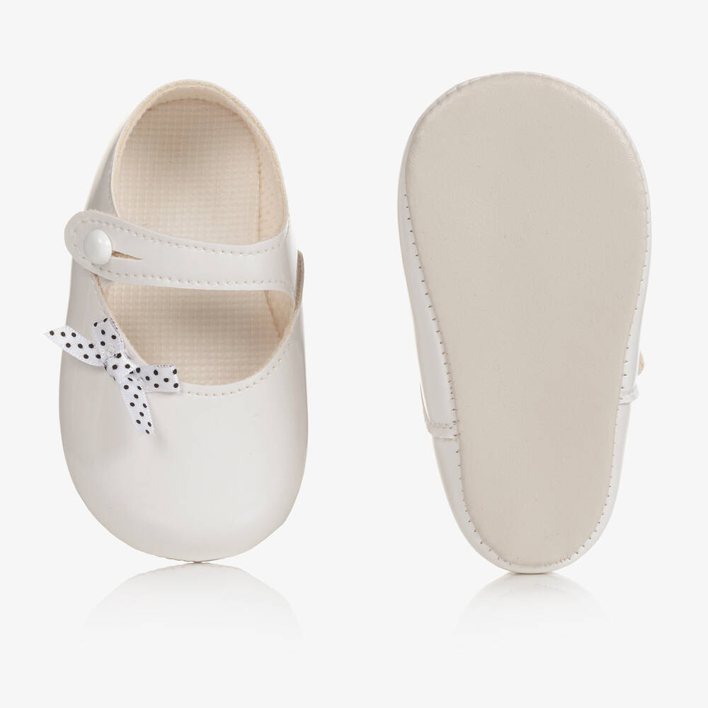 Early Days White Patent PreWalker Shoes Childrensalon Outlet