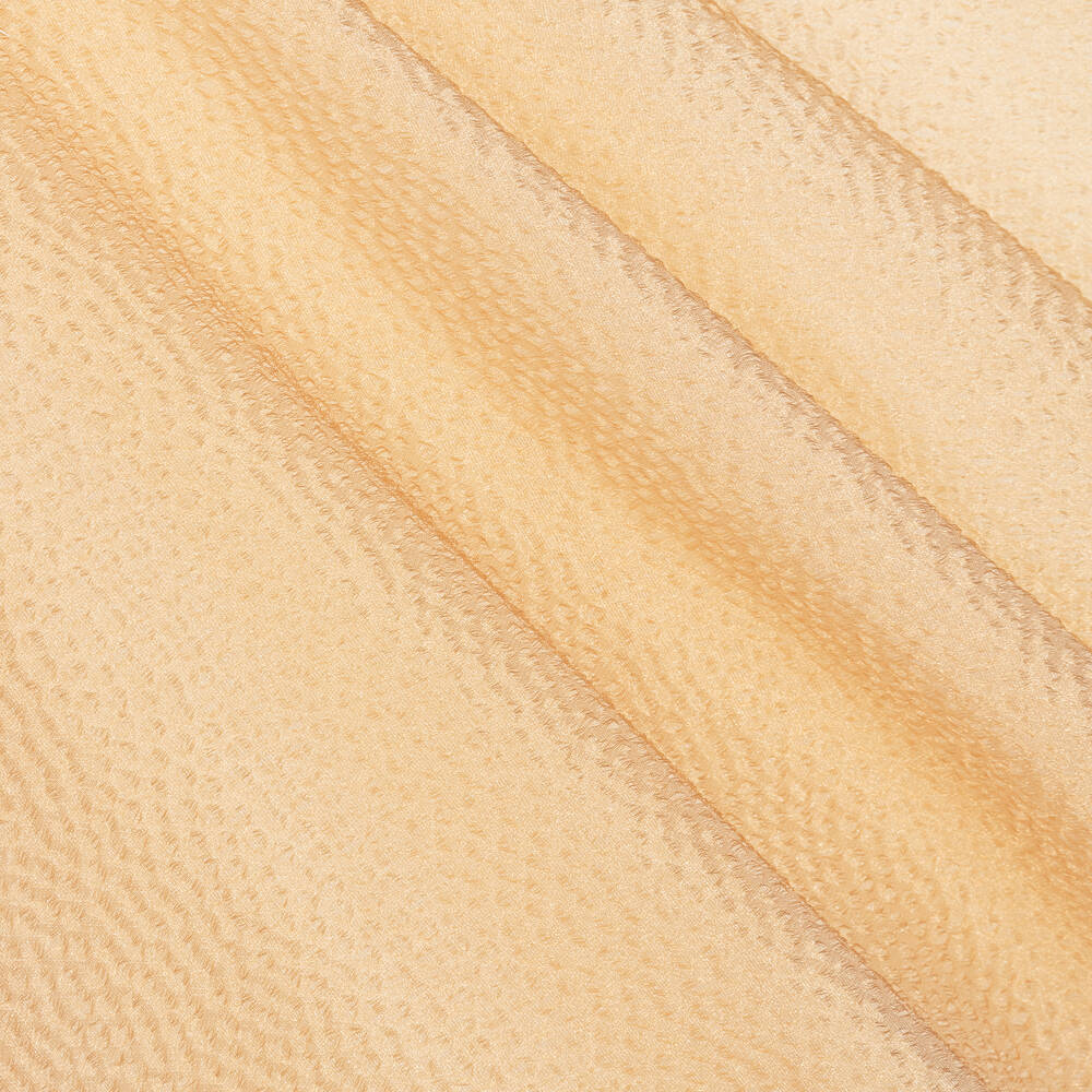 EIRENE-فستان كريب لون بيج مزين بريش وورود ترتر | Childrensalon Outlet