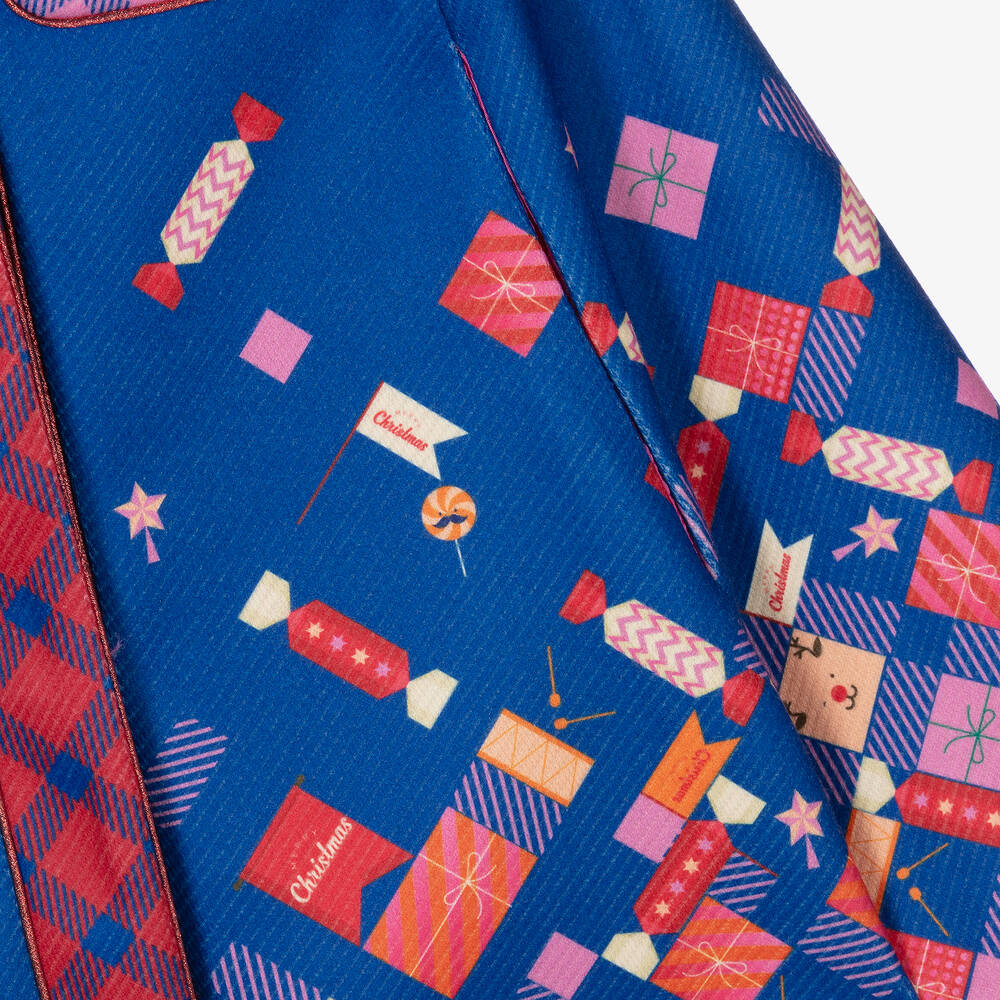 EIRENE-Сине-розовый рождественский кейп | Childrensalon Outlet