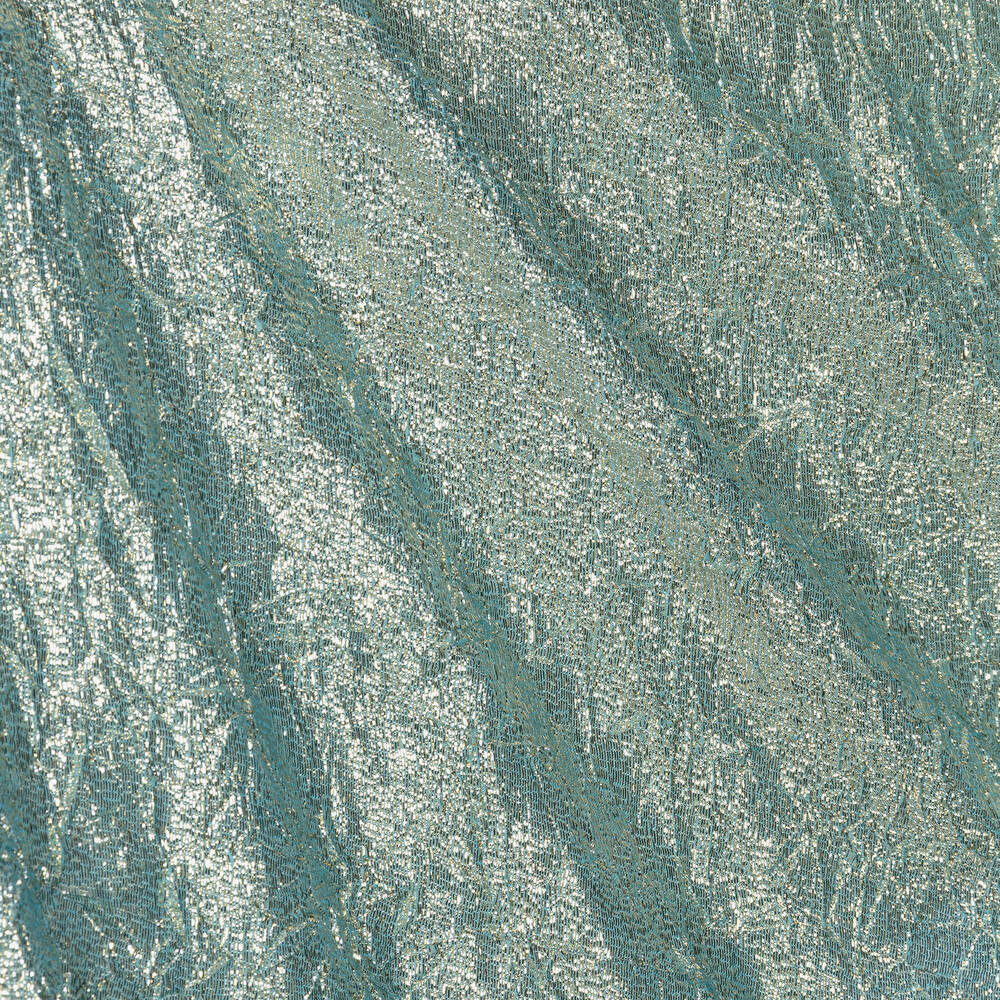 EIRENE-Girls Blue Sleeveless Shimmer Dress | Childrensalon Outlet