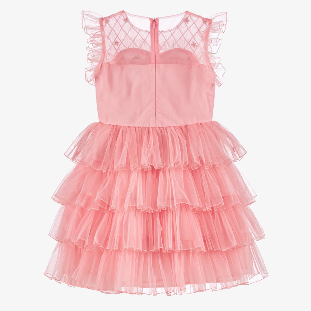 EIRENE-فستان تول زهري أنيق للبنات | Childrensalon Outlet