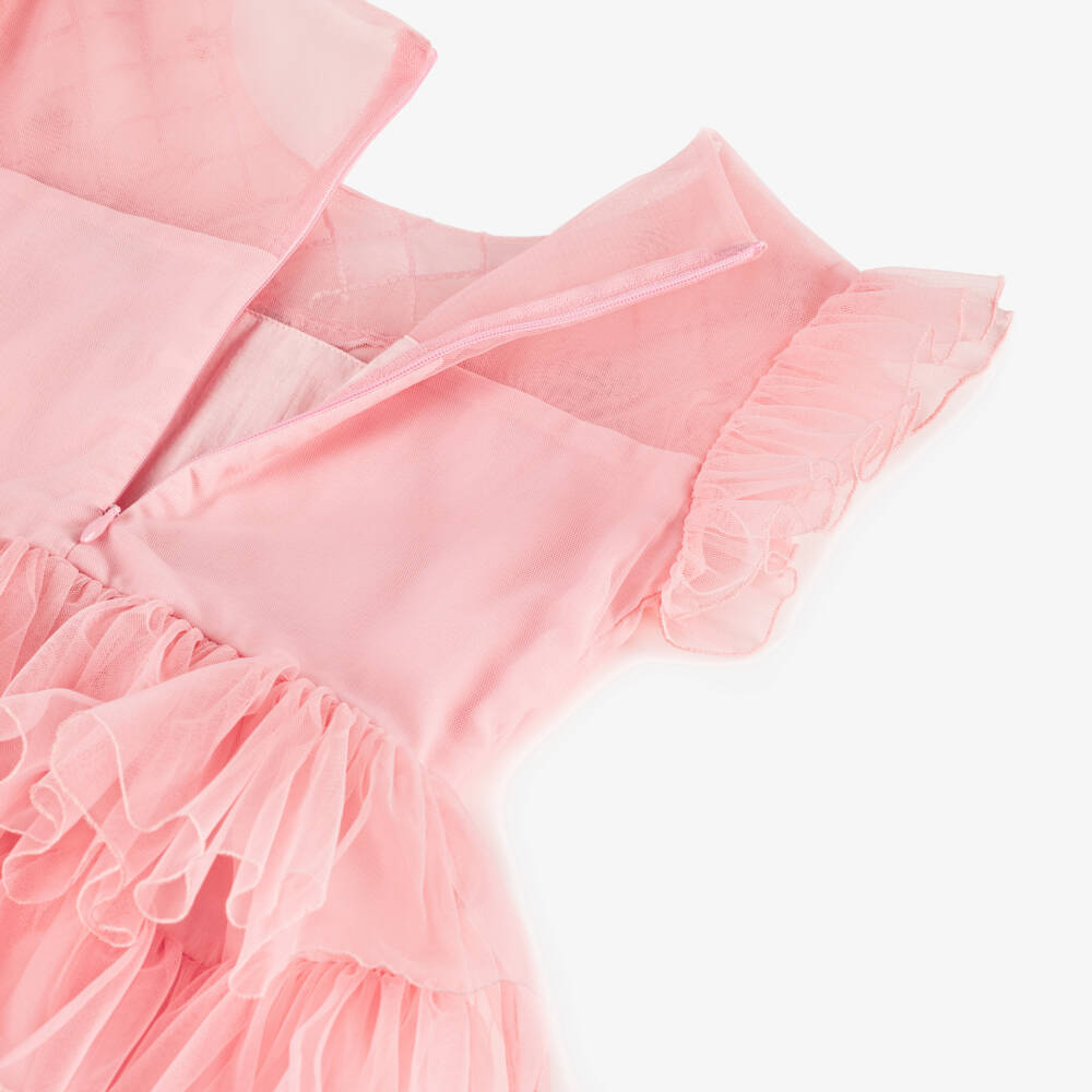 EIRENE-فستان تول زهري أنيق للبنات | Childrensalon Outlet