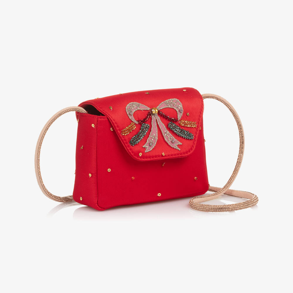 EIRENE-Girls Festive Bow Embellished Bag | Childrensalon Outlet