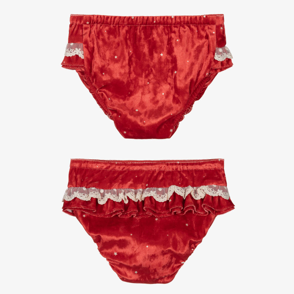 EIRENE-Girls Festive Swan Velvet Dress | Childrensalon Outlet