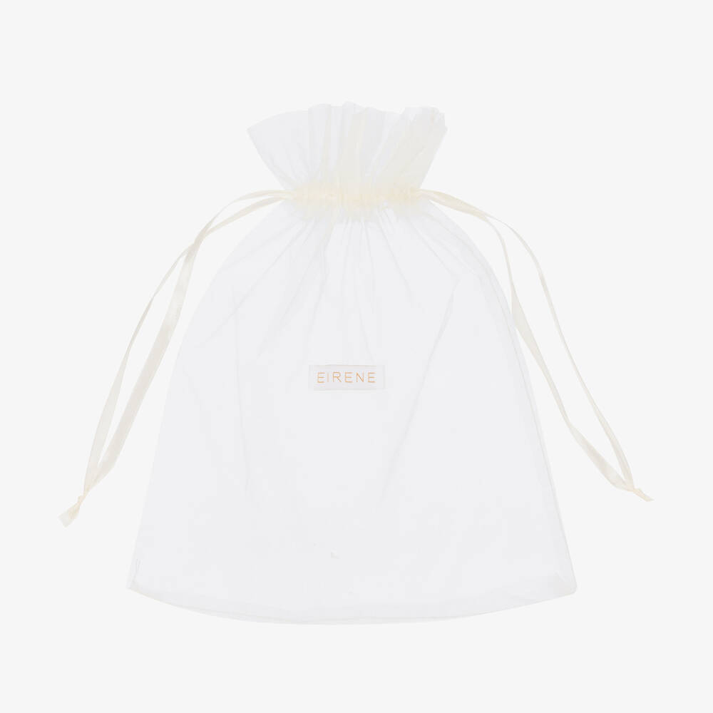 EIRENE-Girls Gold Sparkle Bow Hairband | Childrensalon Outlet