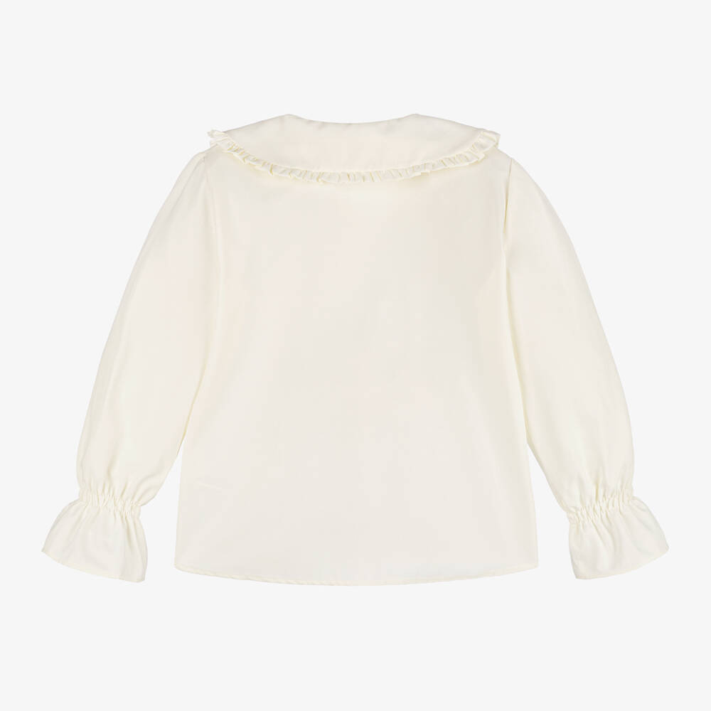 EIRENE-بلوزة قطن لون عاجي | Childrensalon Outlet
