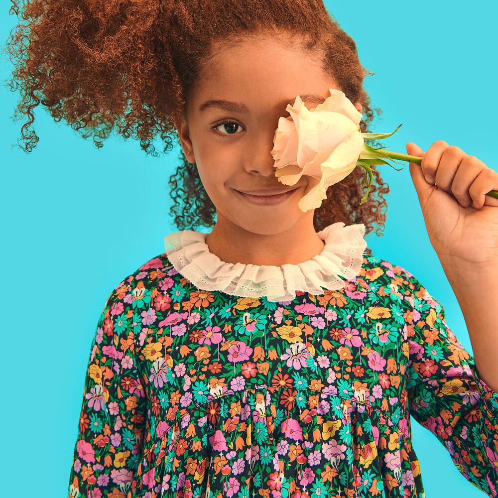 EIRENE-Girls Liberty Print Dress | Childrensalon Outlet