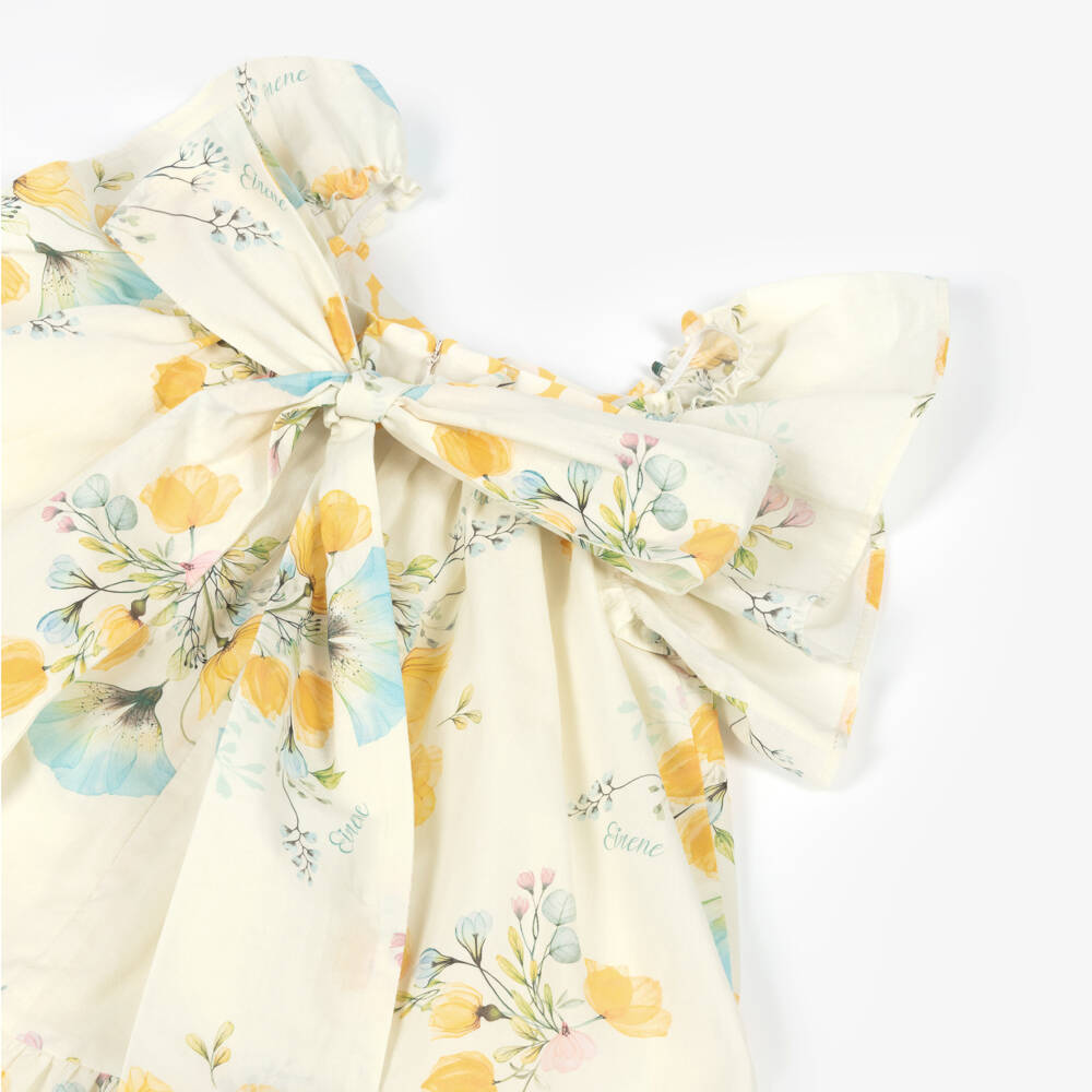 EIRENE-Girls Light Sunshine Floral Frock | Childrensalon Outlet