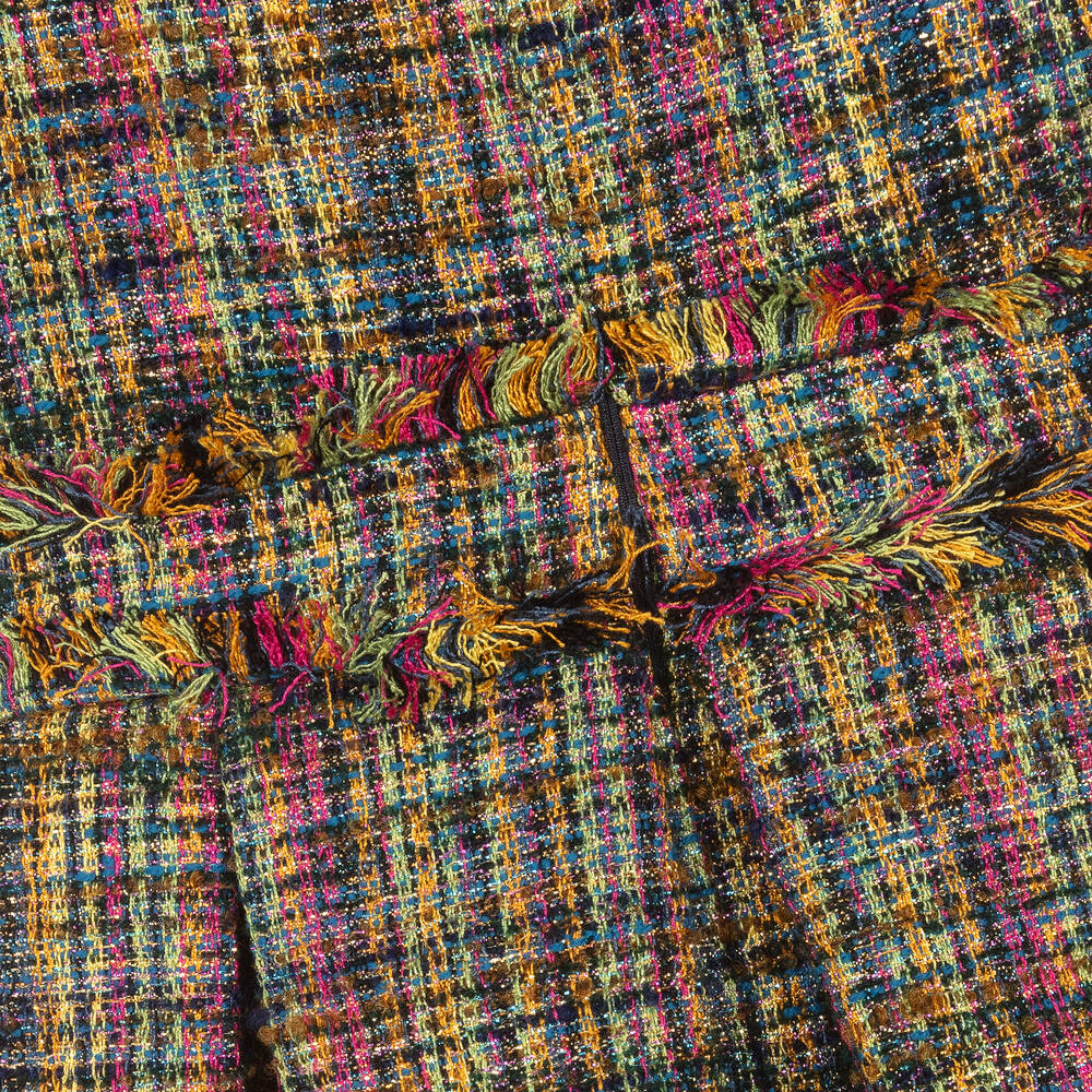 EIRENE - Girls Multicolour Tweed Dress | Childrensalon Outlet
