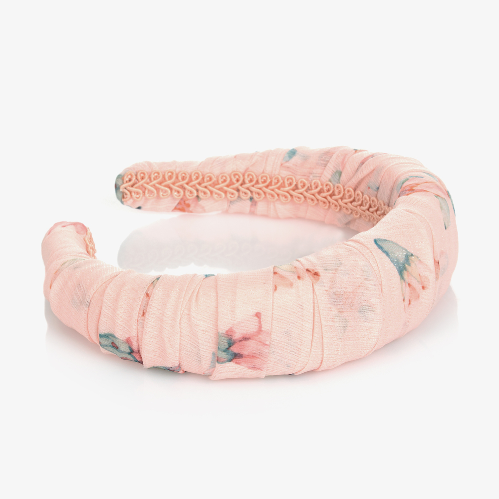 EIRENE-Розовый ободок с цветами для девочек | Childrensalon Outlet