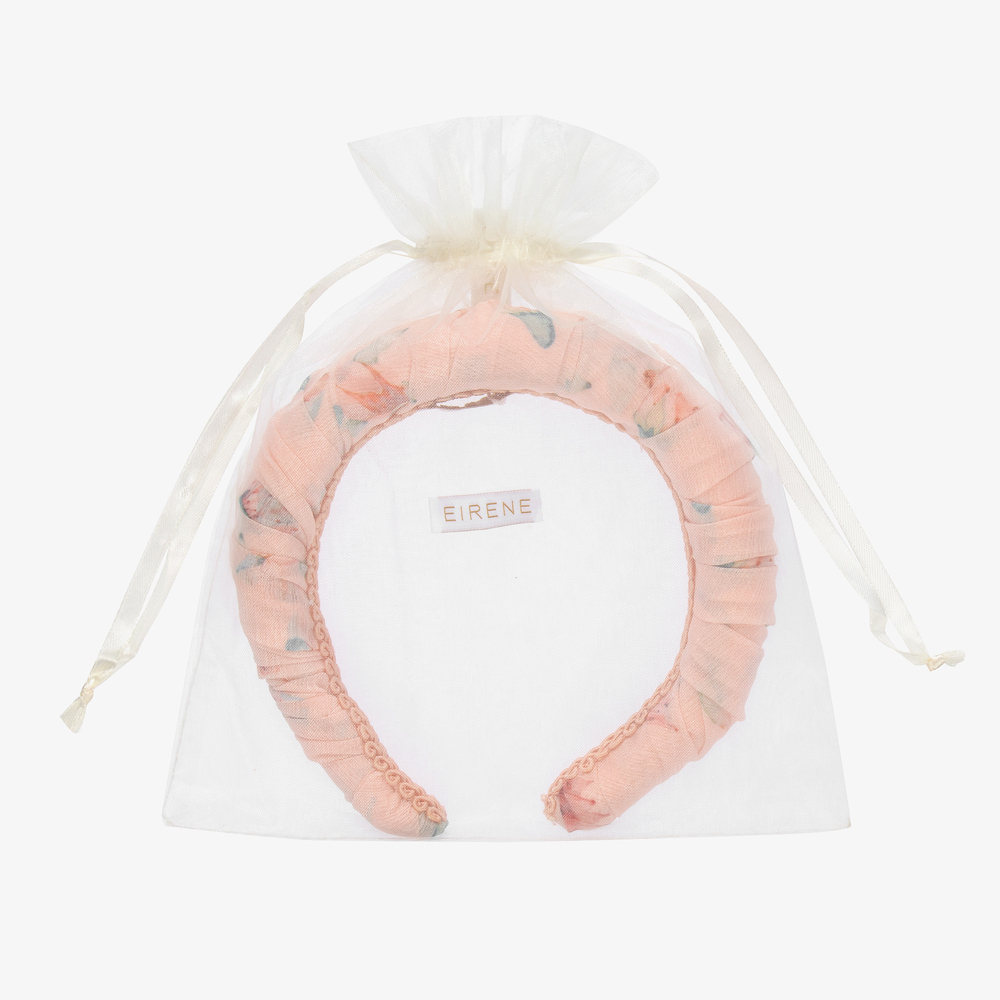 EIRENE-Розовый ободок с цветами для девочек | Childrensalon Outlet