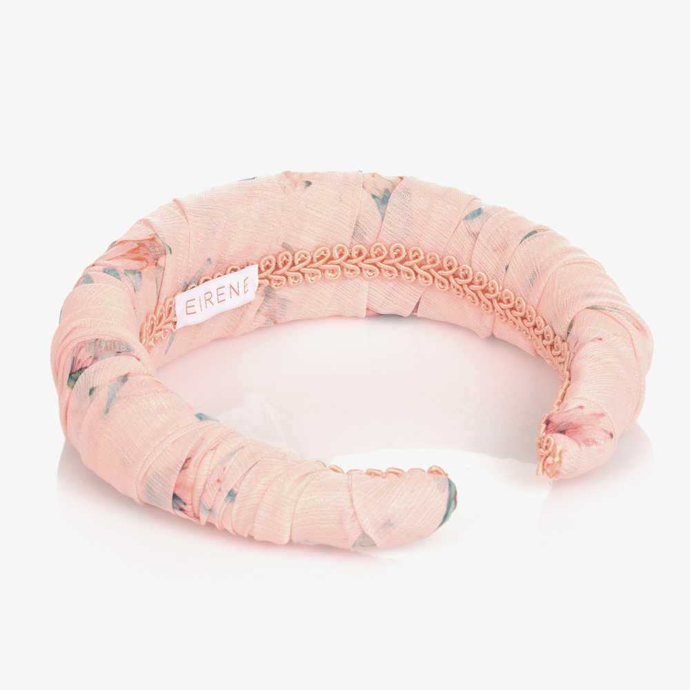 EIRENE-Розовый ободок с цветами для девочек | Childrensalon Outlet