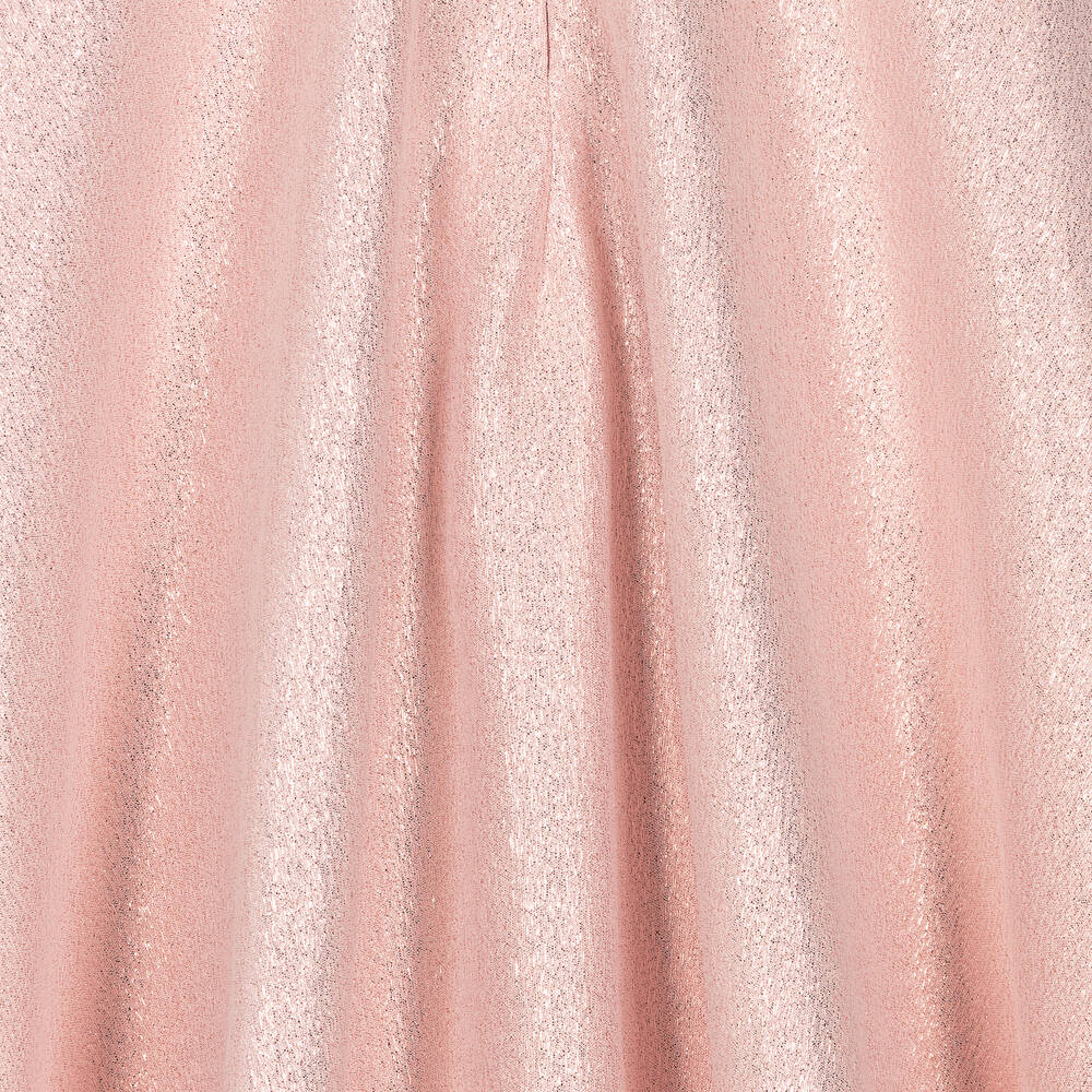 EIRENE-Розовое платье с пайетками и бисером | Childrensalon Outlet