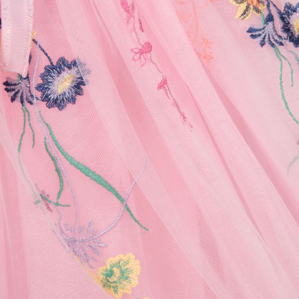 EIRENE-Розовое платье из тюля для девочек | Childrensalon Outlet