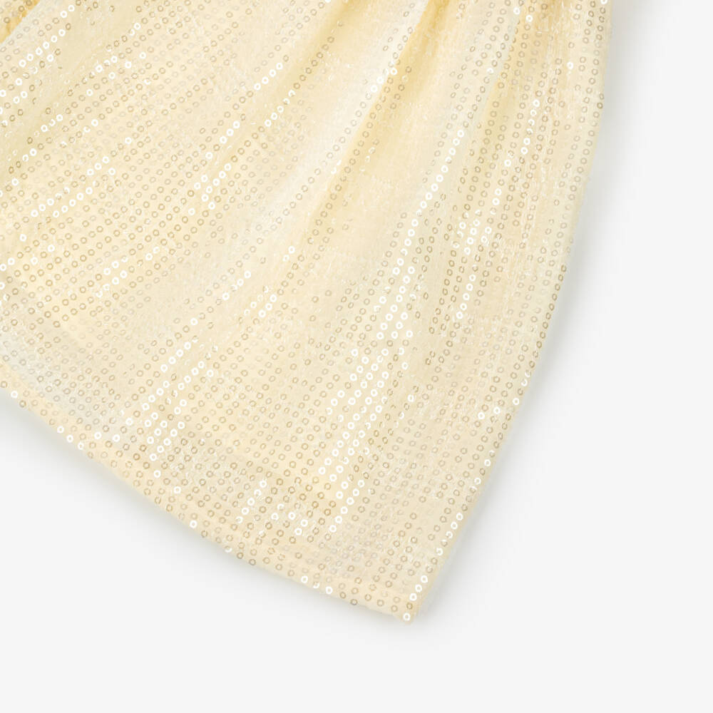 EIRENE-Girls Sparkling Ivory Occasion Dress | Childrensalon Outlet