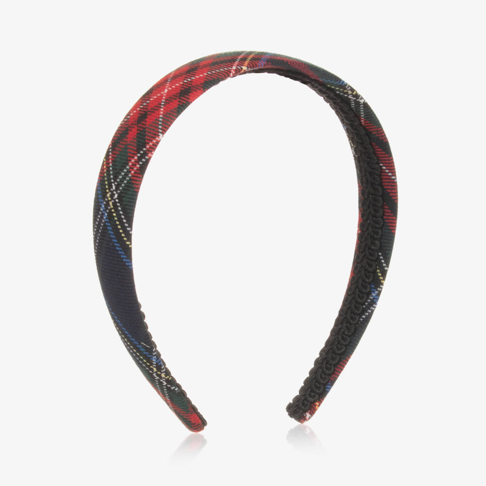 EIRENE-Girls Tartan Patterned Hairband | Childrensalon Outlet