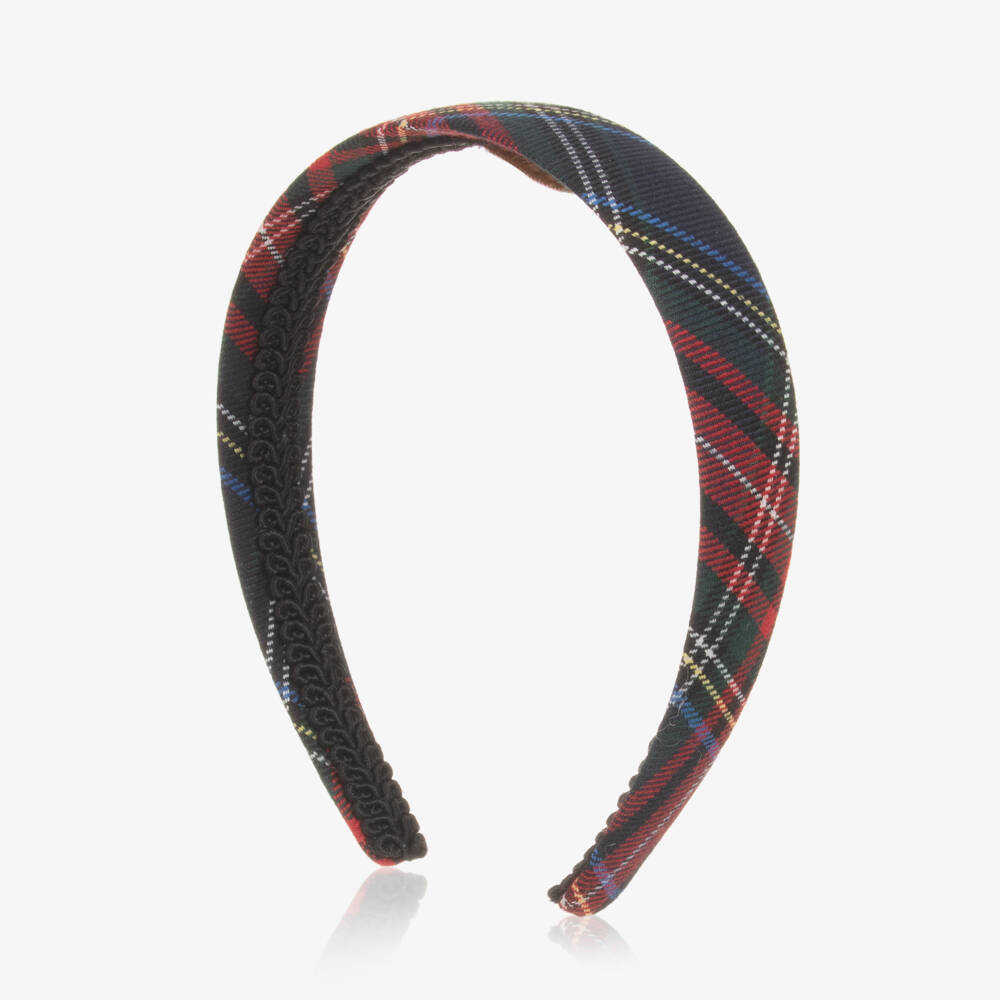 EIRENE-Girls Tartan Patterned Hairband | Childrensalon Outlet