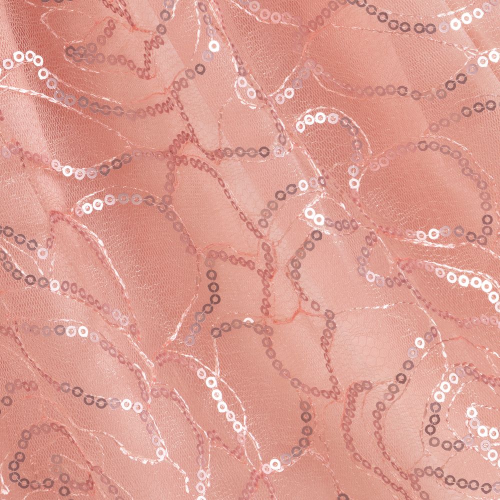 إيرين-تنورة دانتيل و ترتر لون زهري | Childrensalon Outlet