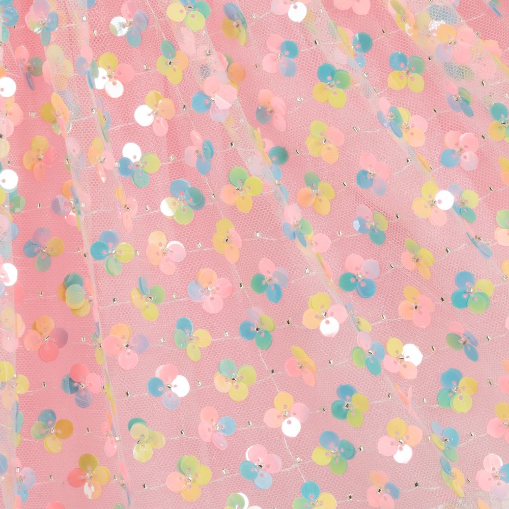 EIRENE-Pink Tulle & Sequin Skirt | Childrensalon Outlet