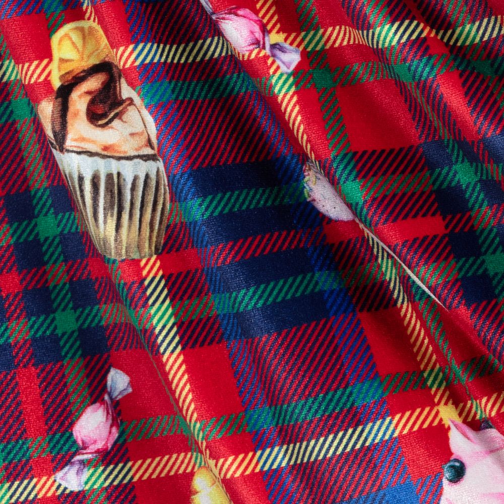 EIRENE-Красно-синее платье в клетку | Childrensalon Outlet