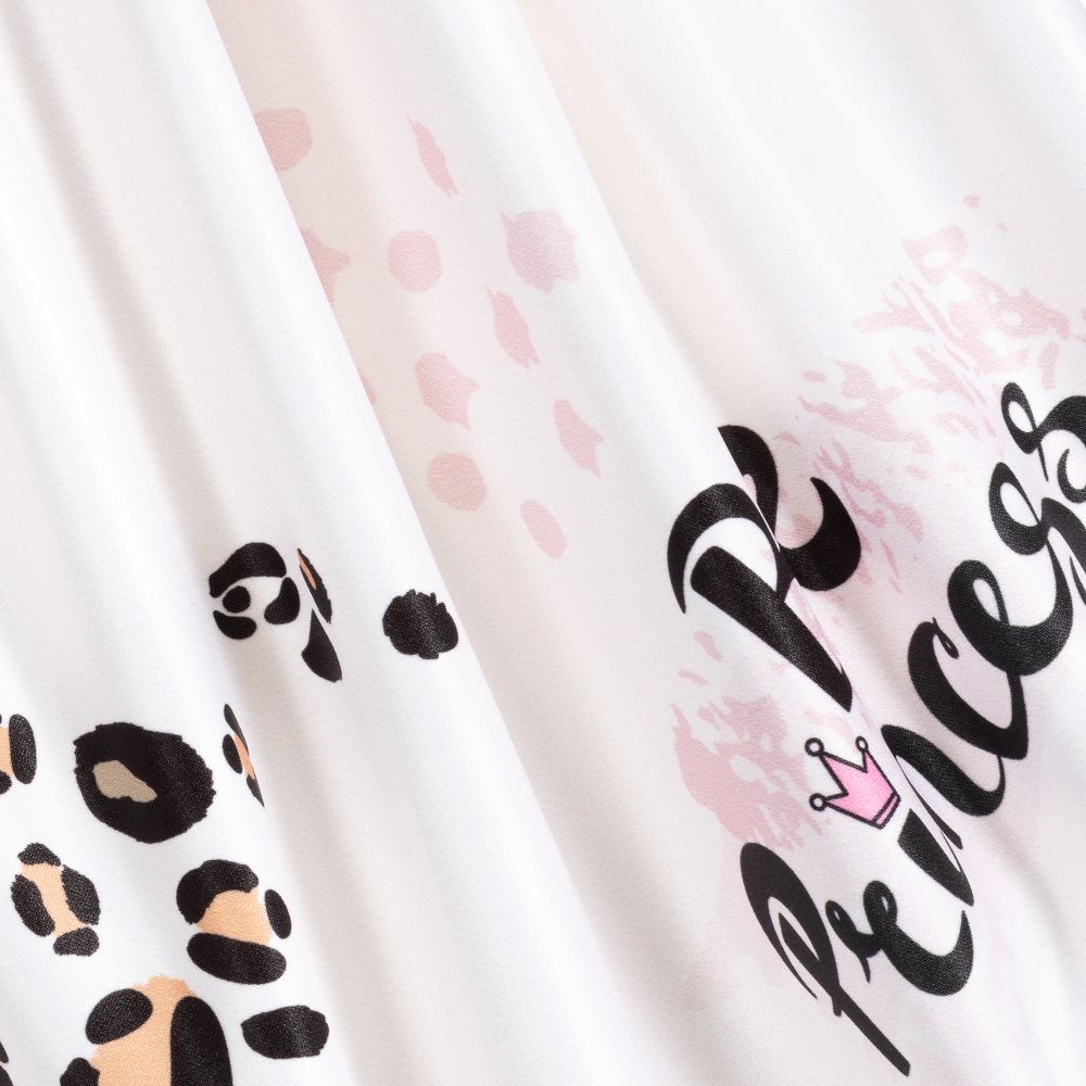 EIRENE-White Satin Princess Dress | Childrensalon Outlet