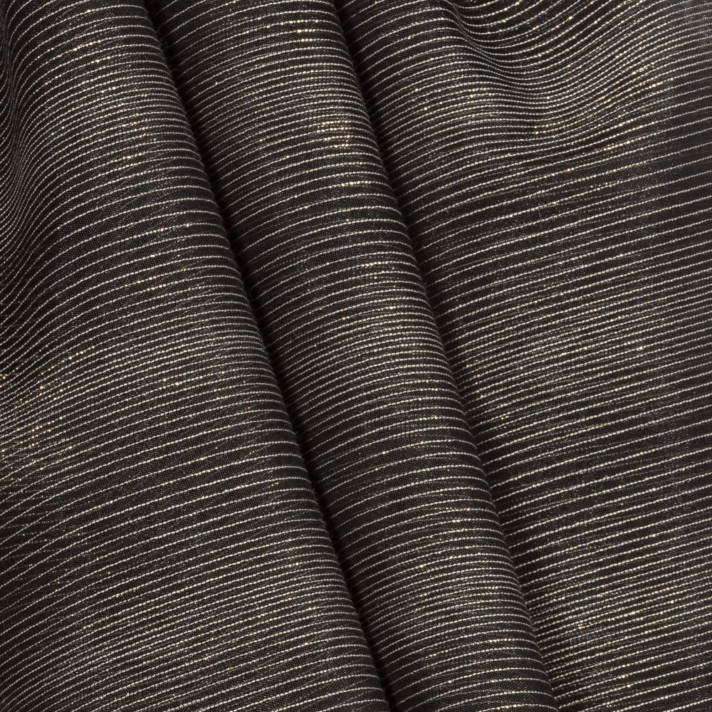 Elie Saab-Black Lurex Chiffon Skirt | Childrensalon Outlet