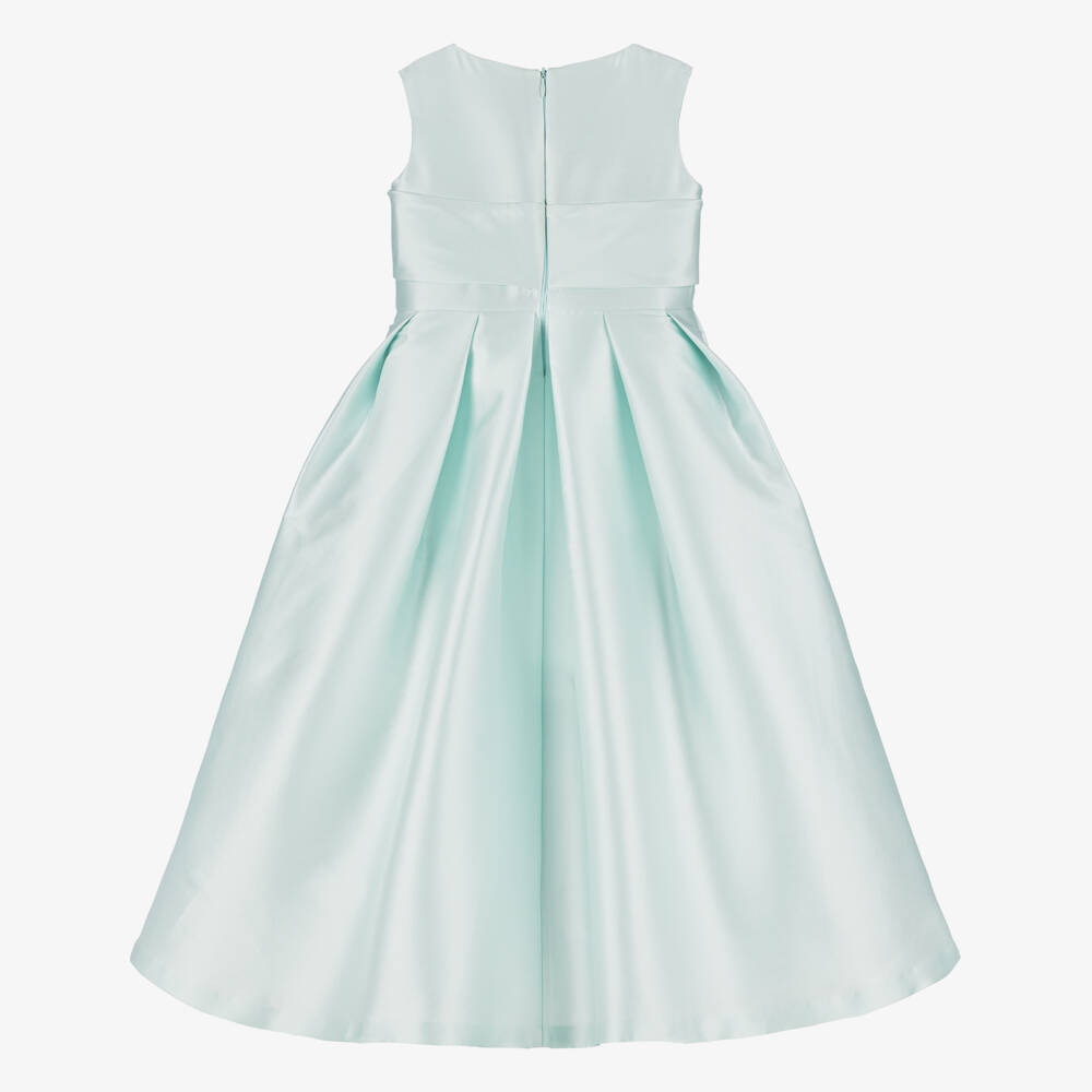 إيلي صعب-فستان حريري ساتان أنيق للبنات | Childrensalon Outlet