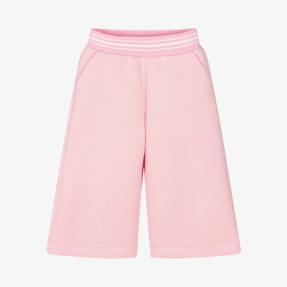 Elie Saab - Girls Pink Neoprene Trousers | Childrensalon