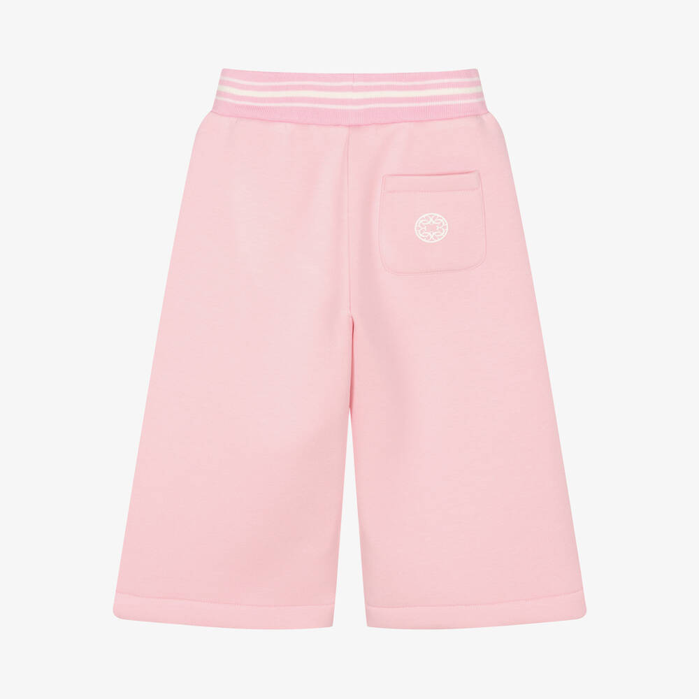 Elie Saab-Girls Pink Neoprene Trousers | Childrensalon Outlet