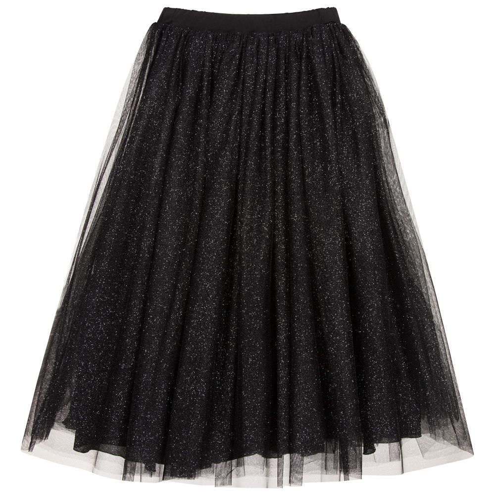 Black sparkle cheap tutu skirt