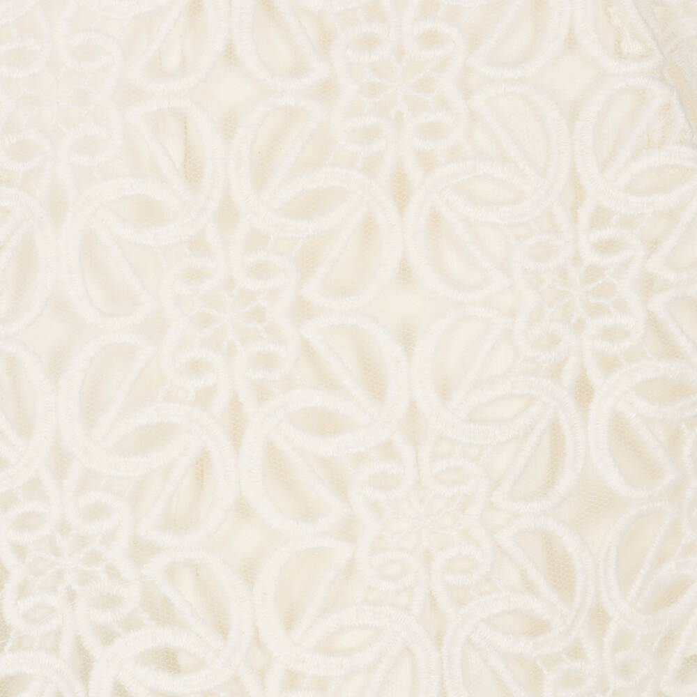 Elie Saab-Teen Girls Ivory Lace Trousers | Childrensalon Outlet