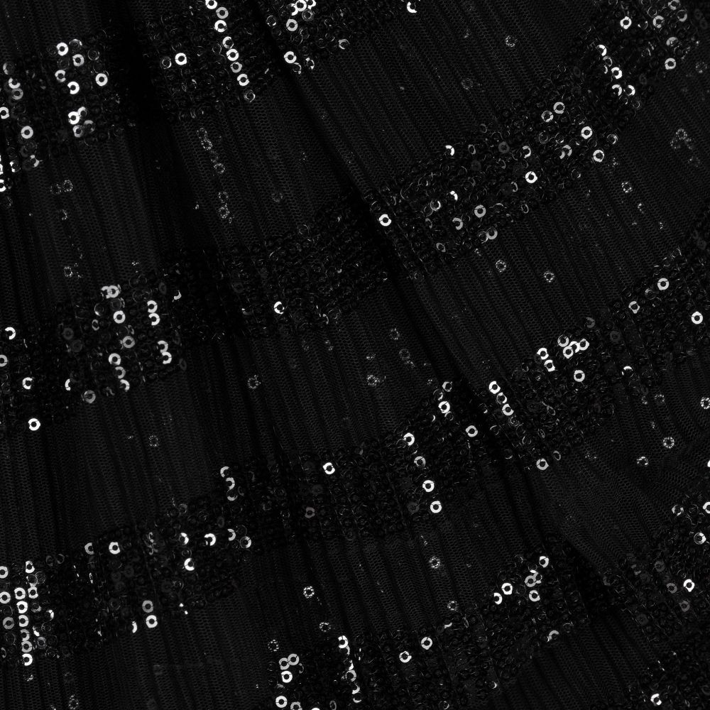 Elie Saab-White & Black Tulle Dress | Childrensalon Outlet