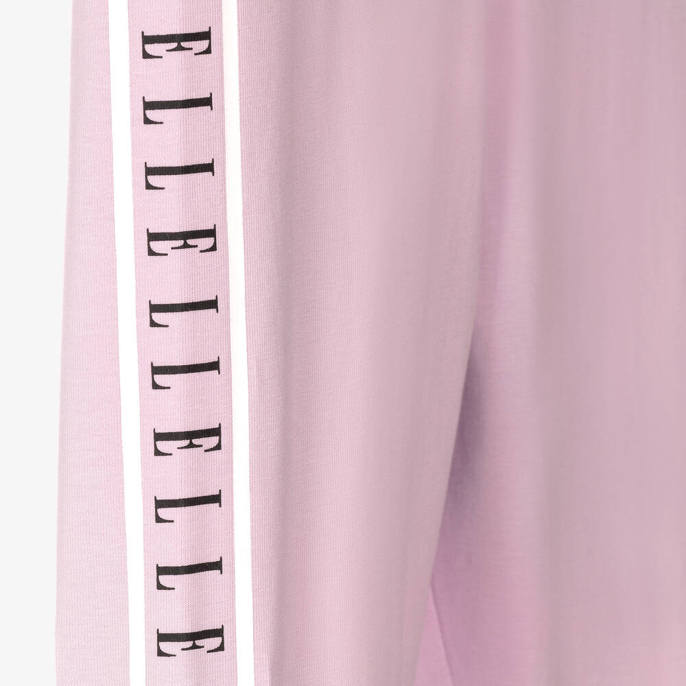 Elle-Girls Purple Cotton Leggings | Childrensalon Outlet