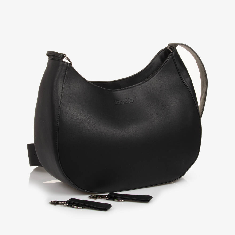 Elodie-Black Moon Shaped Changing Bag (40cm) | Childrensalon Outlet
