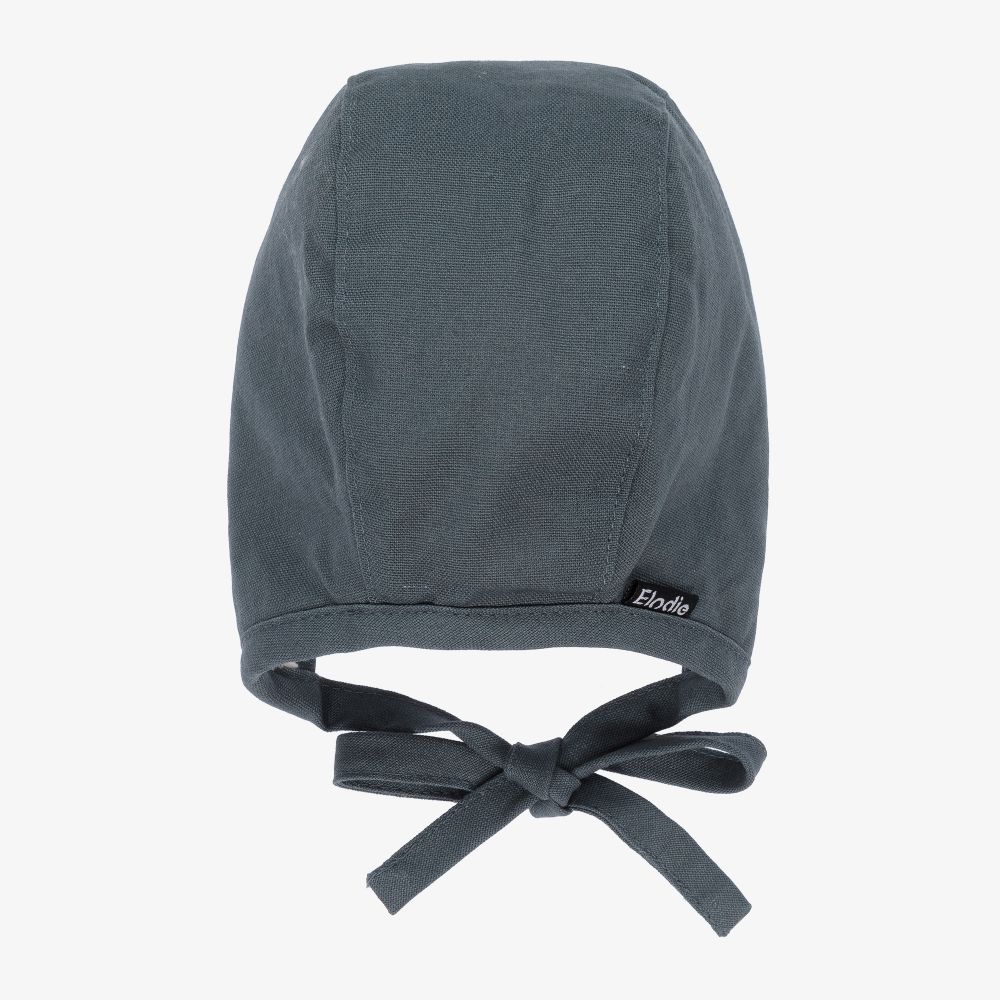 Elodie-Blue Faux Fur Lined Bonnet | Childrensalon Outlet