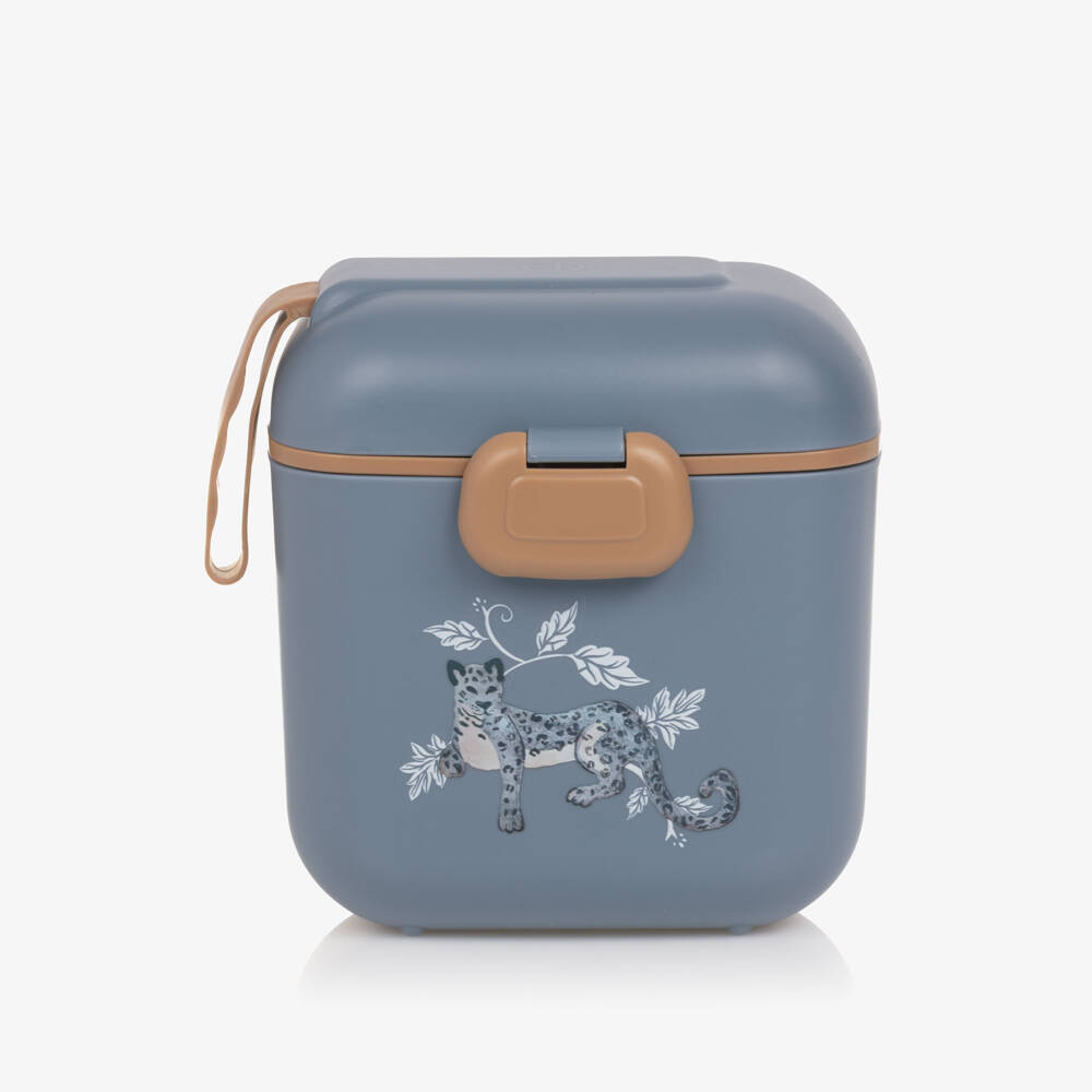 Elodie-Blue Leopard Lunch & Snack Box | Childrensalon Outlet