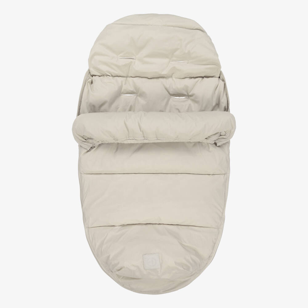 Elodie-Boys Beige Down Cosy Footmuff | Childrensalon Outlet