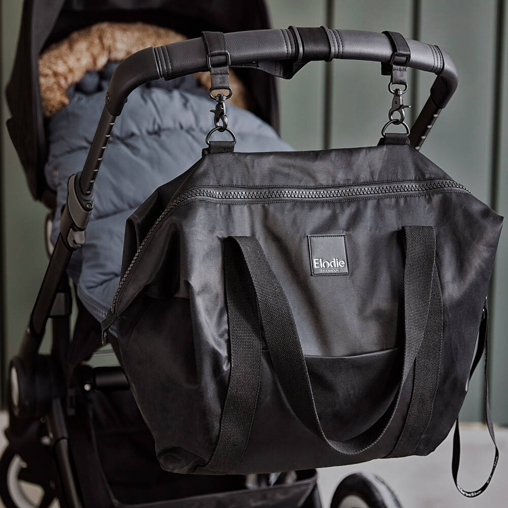 Elodie-Boys Classic Jet-Black Carryall 40cm | Childrensalon Outlet