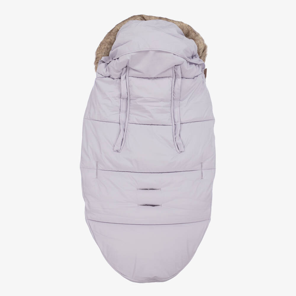 Elodie-Boys Cozy Lilac Foot Cocoon | Childrensalon Outlet