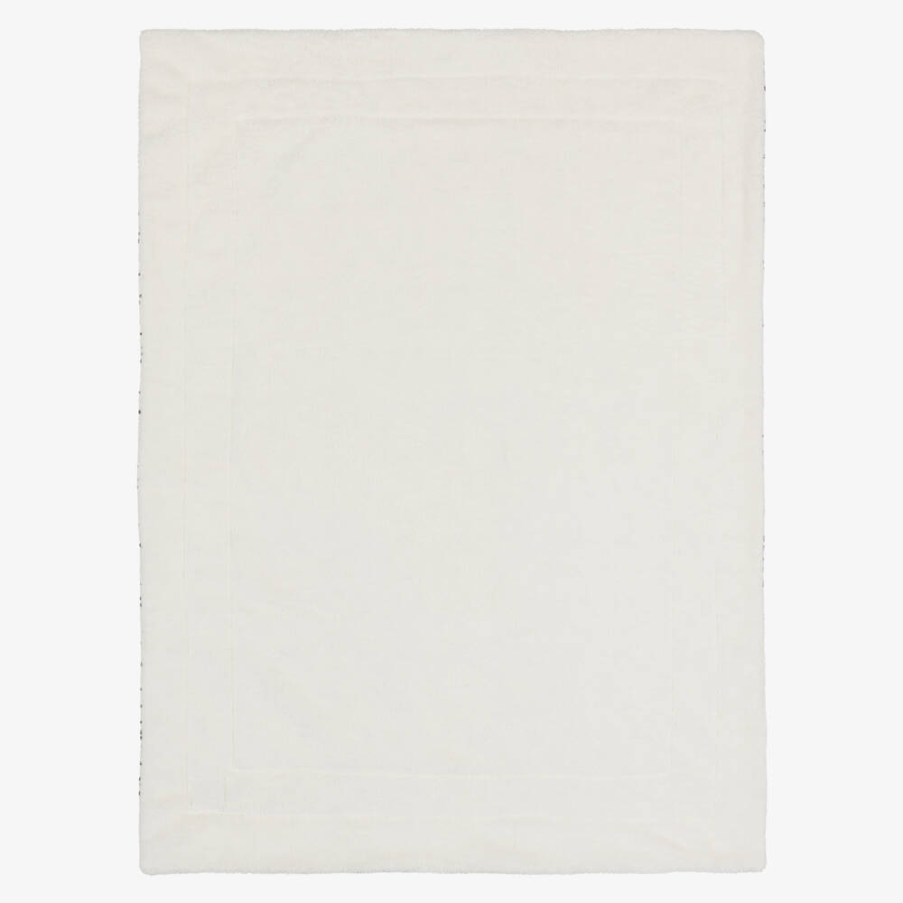 Elodie-Boys Cream Cozy Dalmation Throw | Childrensalon Outlet