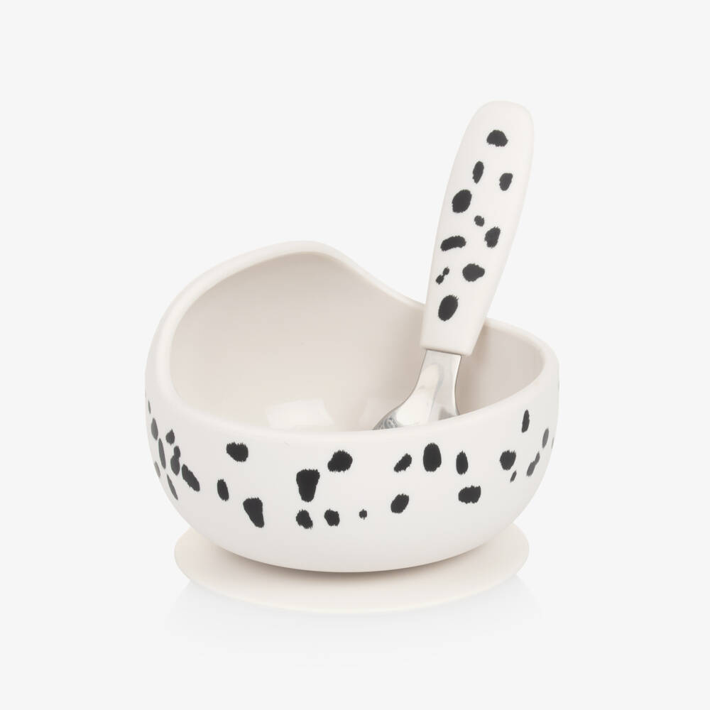 Elodie-Boys Dalmatian Pattern Dining Duo | Childrensalon Outlet