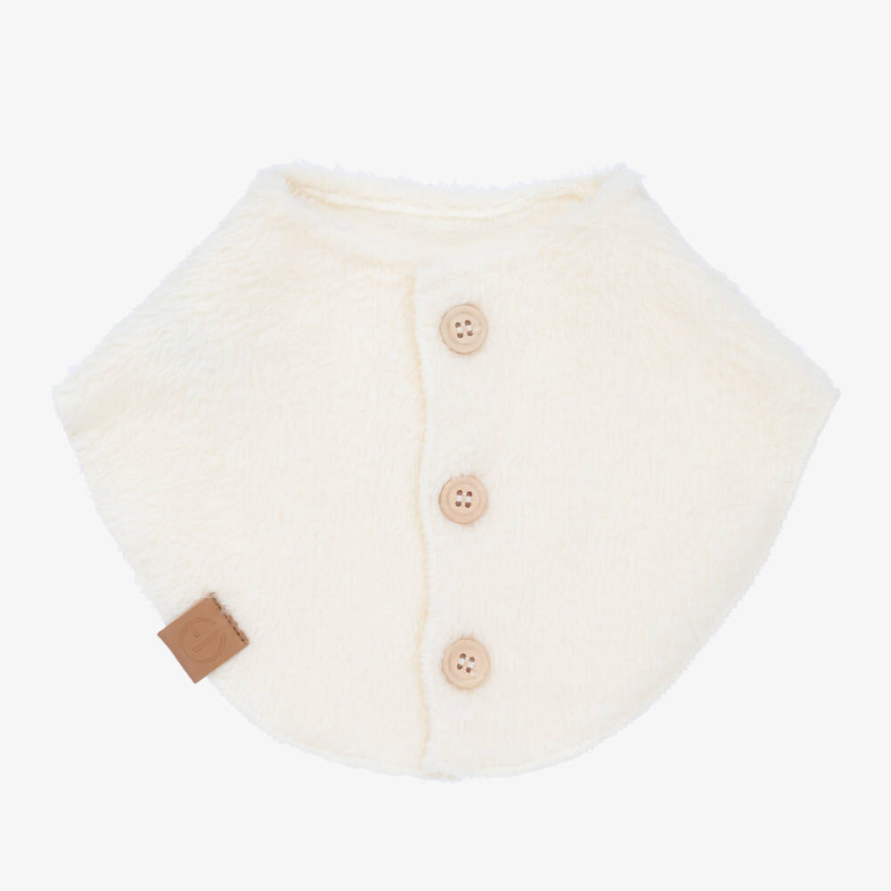 Elodie-Boys Ivory Plush Neckpiece | Childrensalon Outlet