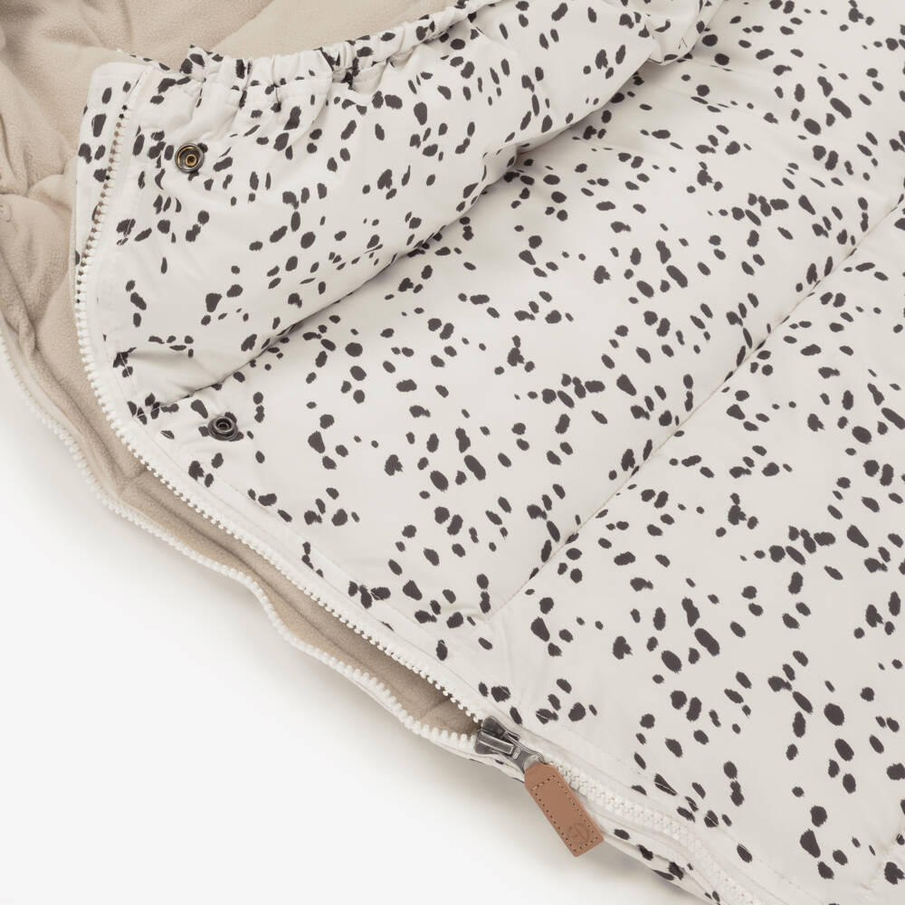 Elodie-Boys Ivory Spotted Snuggle Wrap | Childrensalon Outlet
