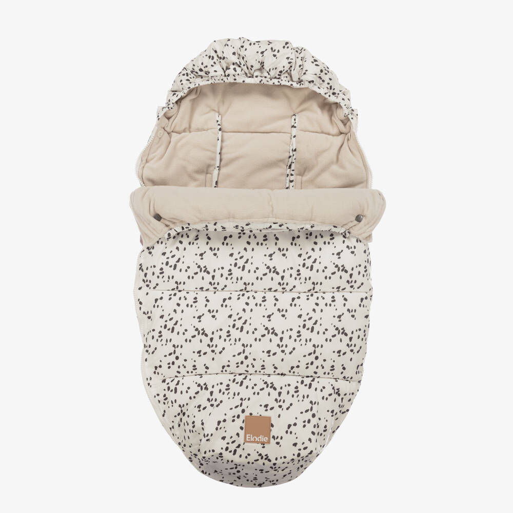 Elodie-Boys Ivory Spotted Snuggle Wrap | Childrensalon Outlet