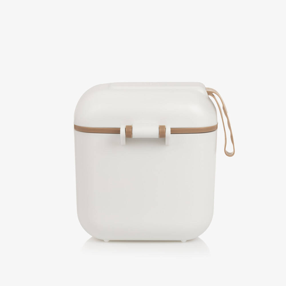 Elodie-Girls Ivory Floral Lunch & Snack Box | Childrensalon Outlet